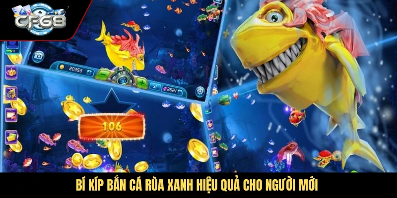 Bí kíp bắn cá rùa xanh hiệu quả cho người mới