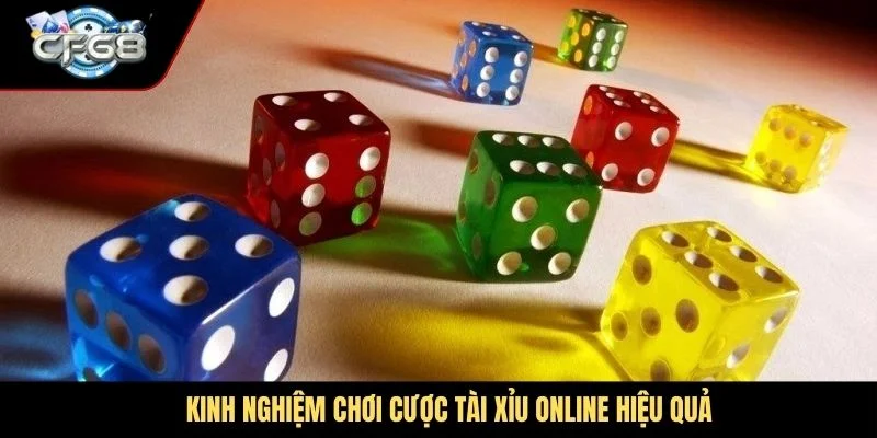 Kinh nghiệm chơi cược Tài Xỉu online hiệu quả