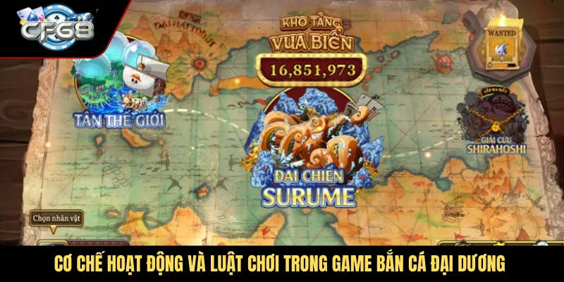 Cơ chế hoạt động và luật chơi trong game bắn cá đại dương